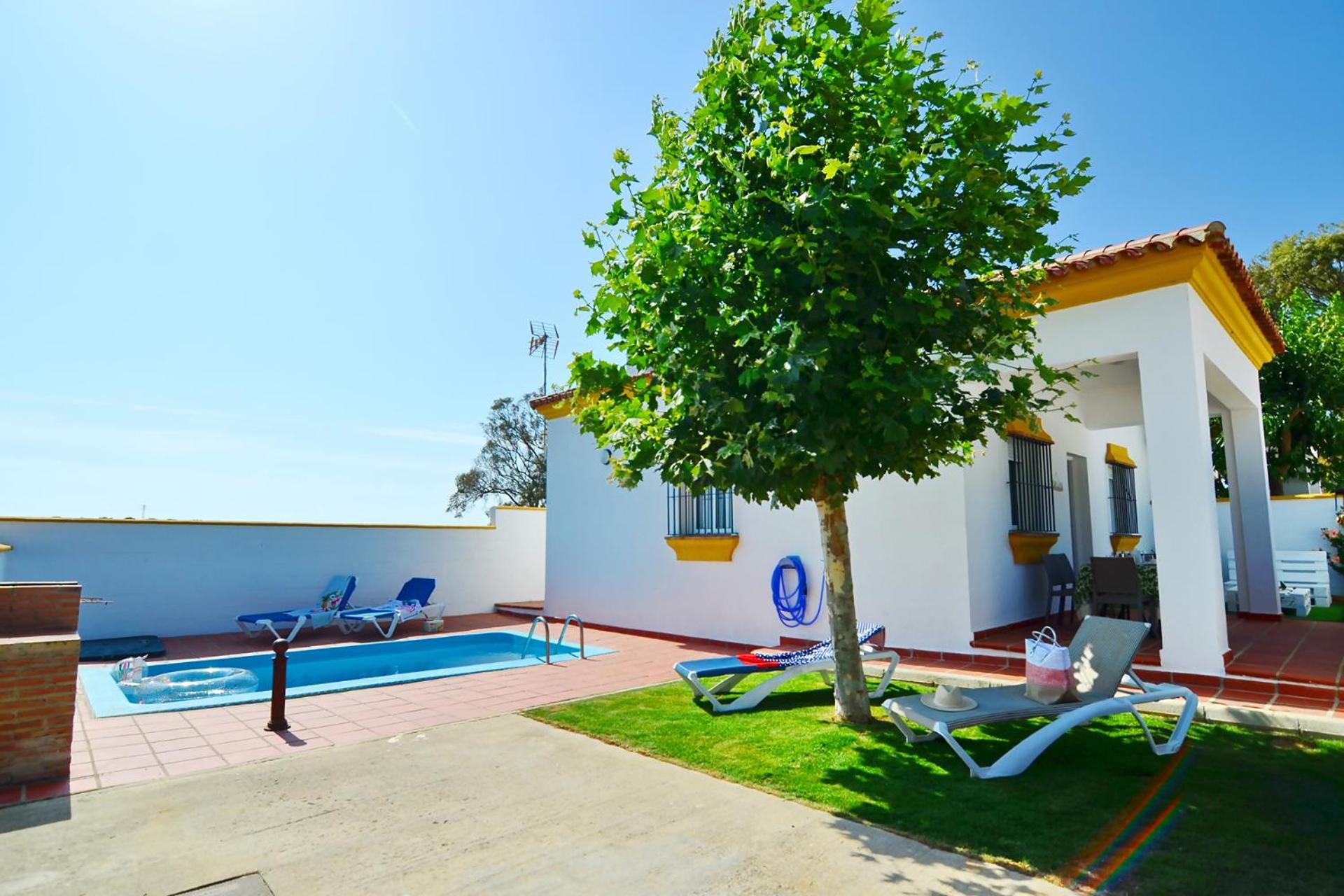 Chalet Chaparrillo Conil Alquileres Atardecer カディス エクステリア 写真